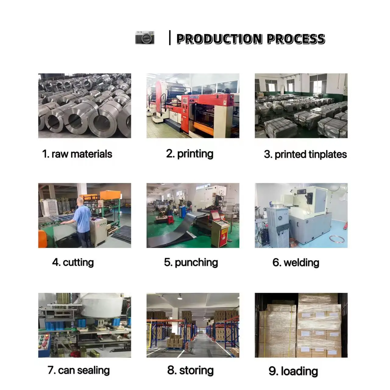 Food Grade 1L and 2L Square Olive Oil Tin Can with Plastic Lid and Custom Logo in Customized Color