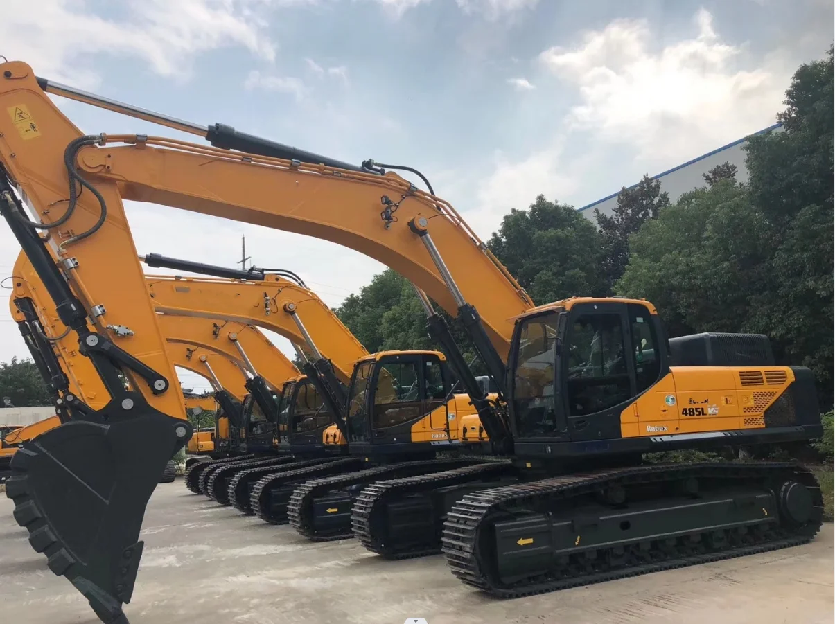 21 Ton Rc Excavator Hydraulic R215vs Rubber Track Crawler Excavator ...