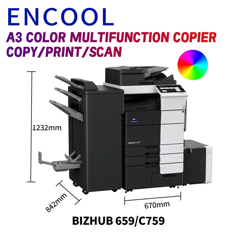 Konica Minolta C659 C759 High-Speed Photocopiers - Refurbished