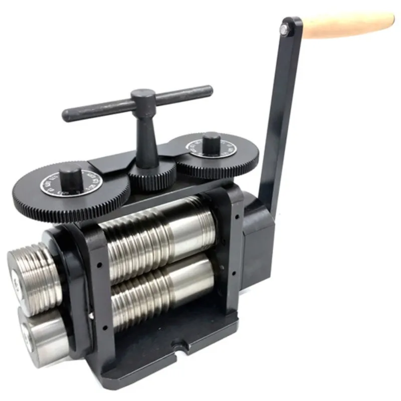 Factory Jewelry Machine Rolling Mill with 4 Rollers Rolling Mill Machinery Rolling Mill for Wire Flat Sheet