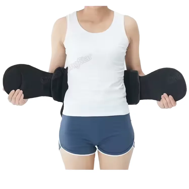 Ergonomic Adult-Applicable Waist Support Belt Lumbar Lower Back Protection with Panel for Rehabilitation Therapy Supplies