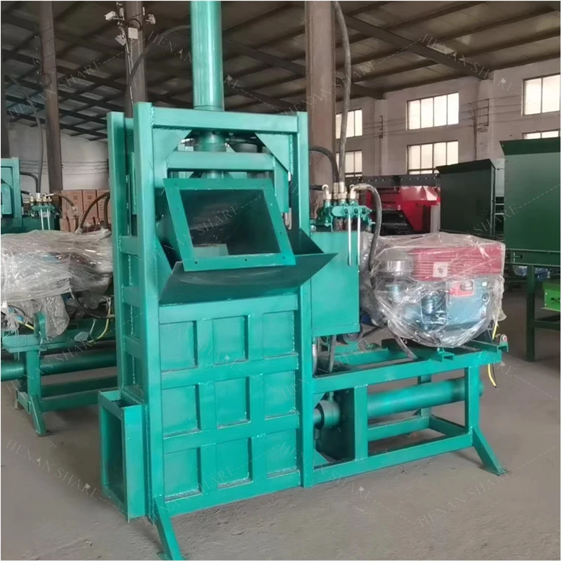Mini Forage Harvester Corn Silage hay Baler Rhodes Grass Baling Machines