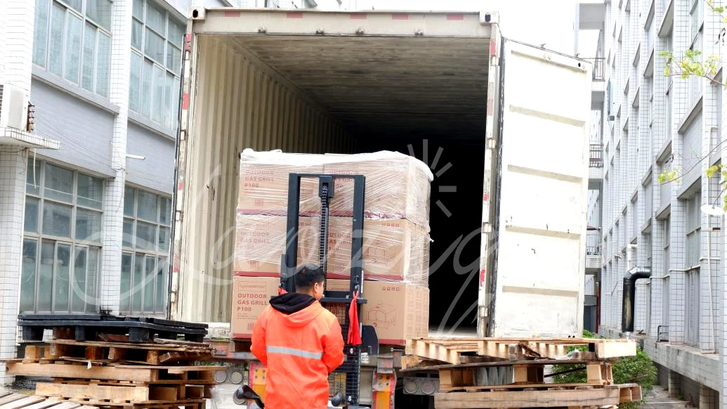 product high quality double camping folding gas stove with grill portable outdoor gas stove-30