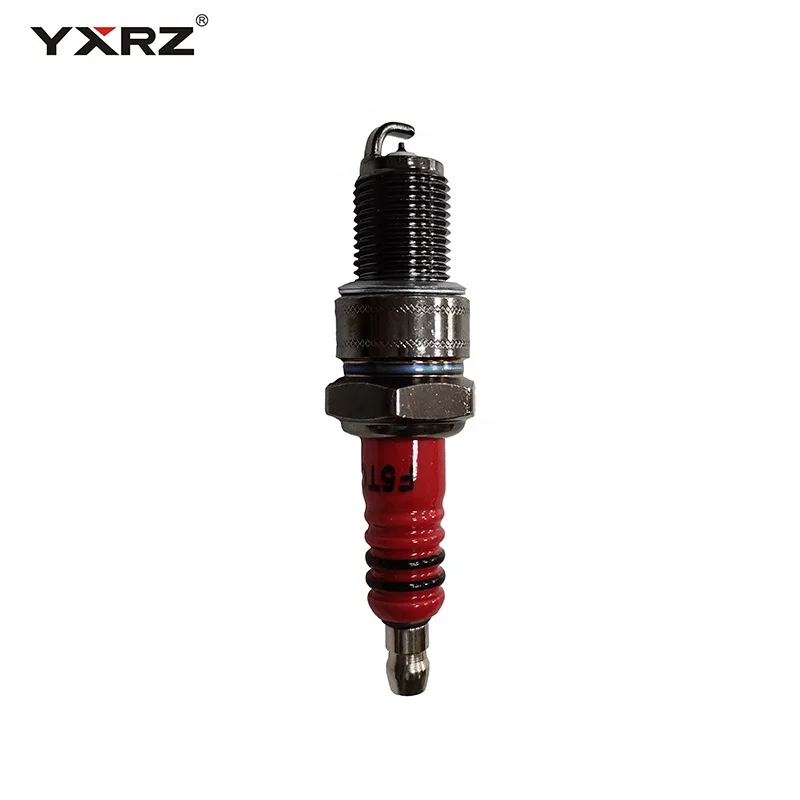 Wholesale New AX100 LRidium Generator Spark Plug F5TC Platinum Engine Parts for Gasoline Motorcycles Motorcycle Spark Plugs