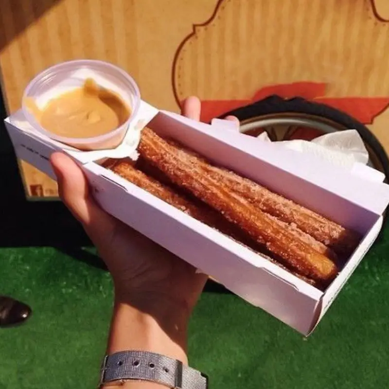 Custom Printed Ivory Paper Boat Shaped Hot Dog Paper Food Packaging Waffle Tray Cardboard Burger Corndog Shack Box With Lids manufacture