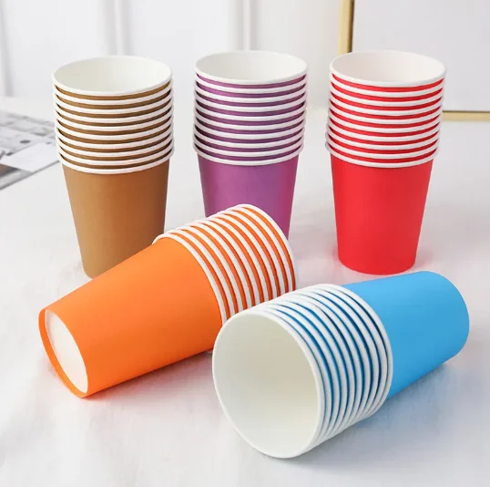 2023 Disposable Paper Cups Custom Paper Cups Drinking Set For Coffee ...