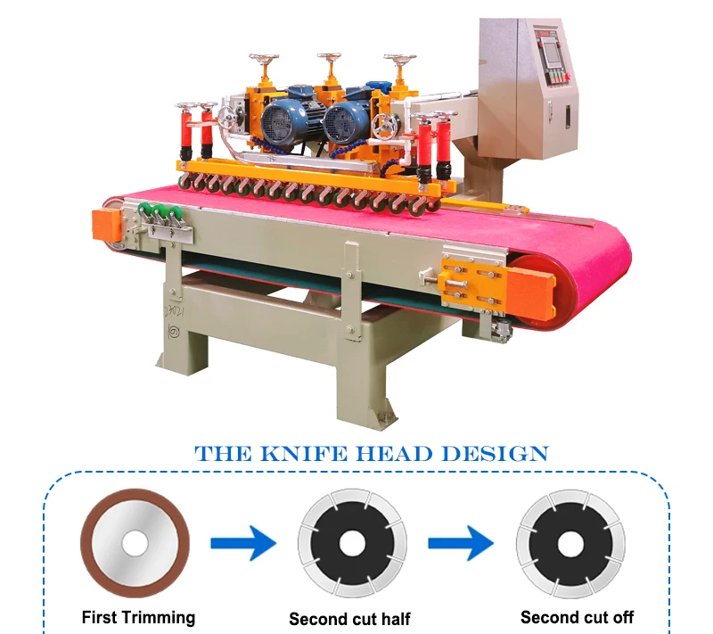 Baotao Porcelain floor tiles making machine automatic stone cutter cutting ceramic tile made in China