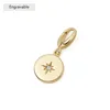 Round star pendant