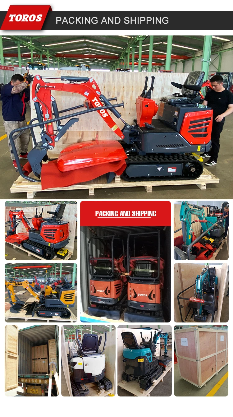 1 Ton 1.2ton Cheap Mini Excavator Small Digger 2t 1ton Best Price Excavator Mini Crawler