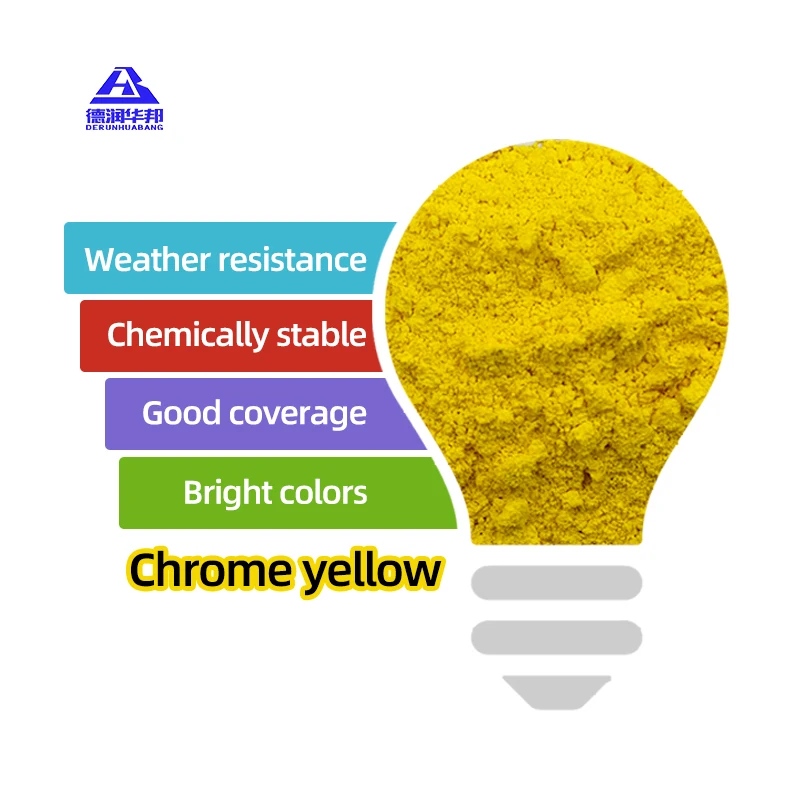 Chrome Yellow for Coating Material Chrome Yellow  Artist Pigment Architectural Paint