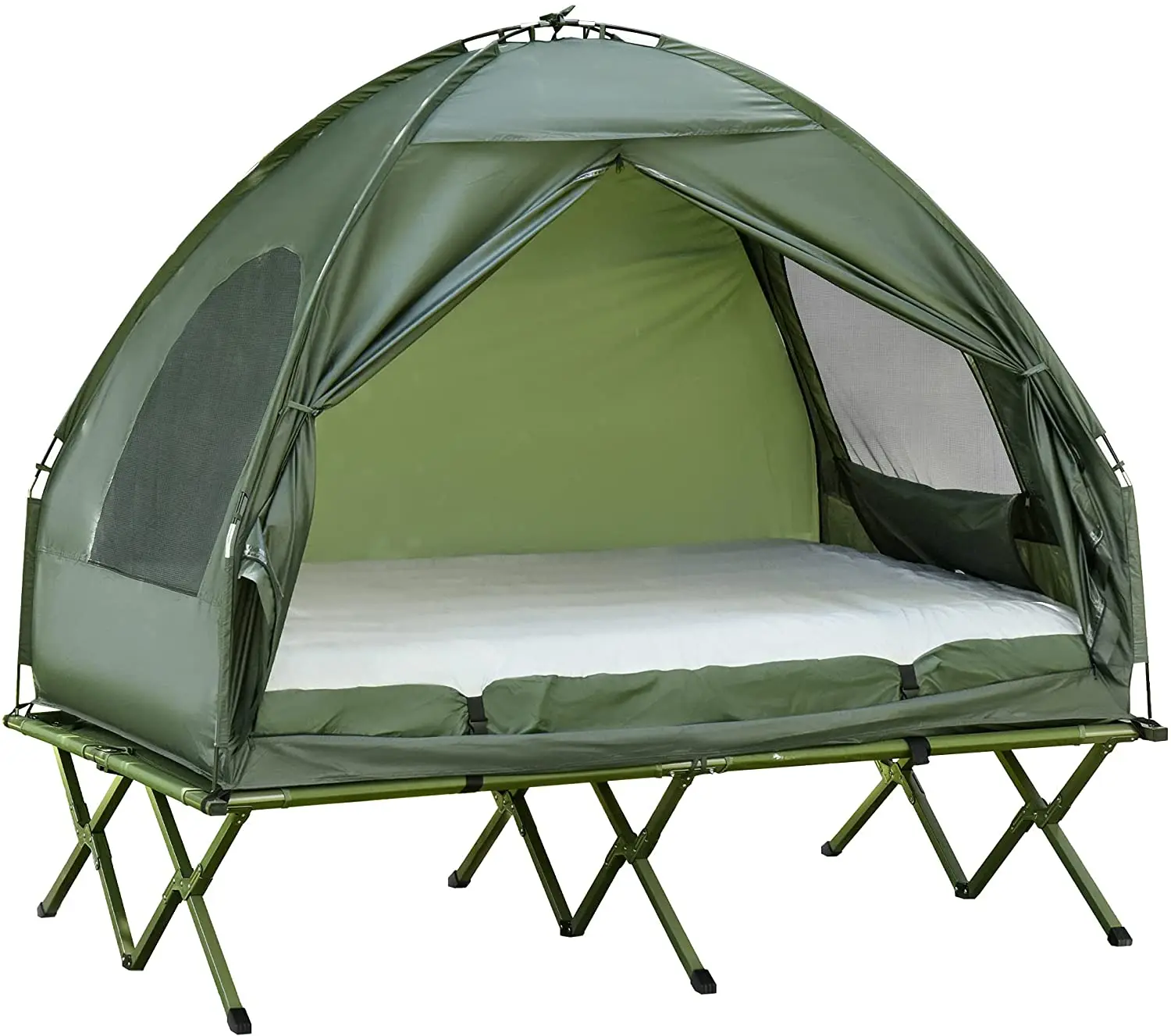 pop up bed camping