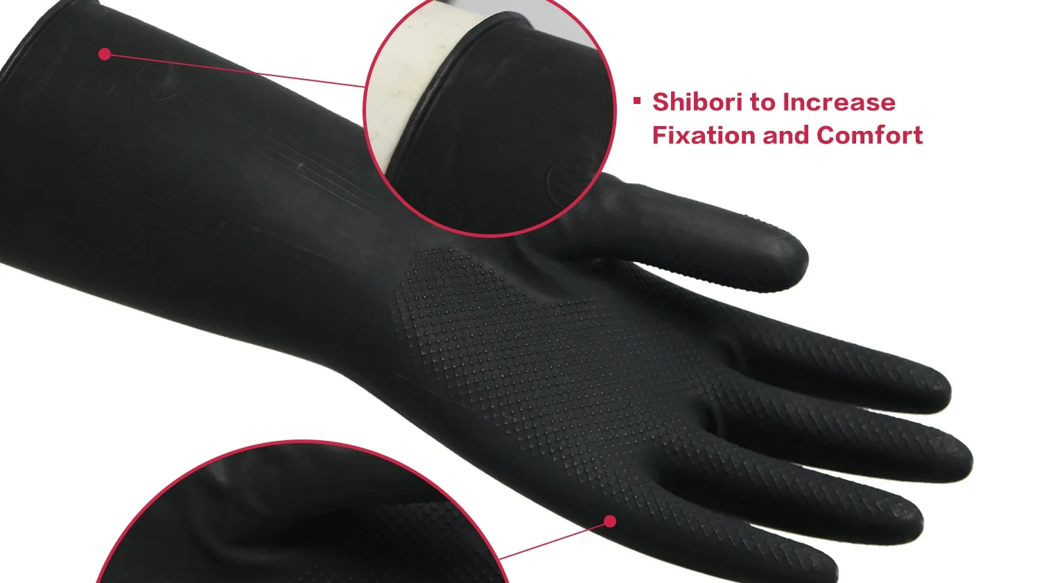 Hot Sale Custom Durable Heavy Duty Man Black Neoprene Latex Rubber