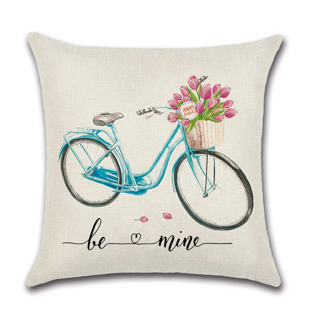 bicycle pillow cases
