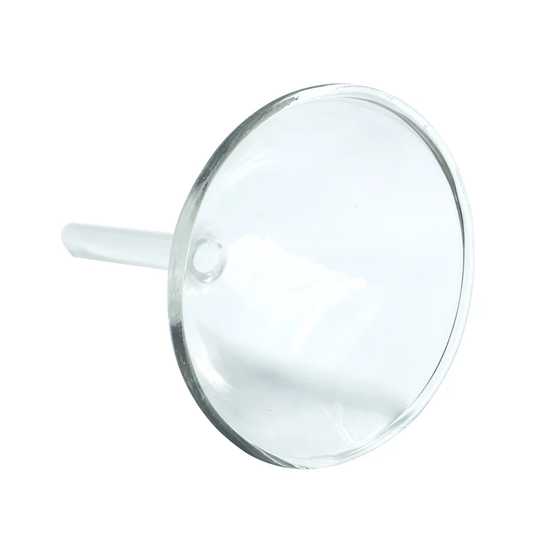 Высококачественная Стеклянная Воронка для лабораторий, посуды, химической лаборатории, длинная воронка