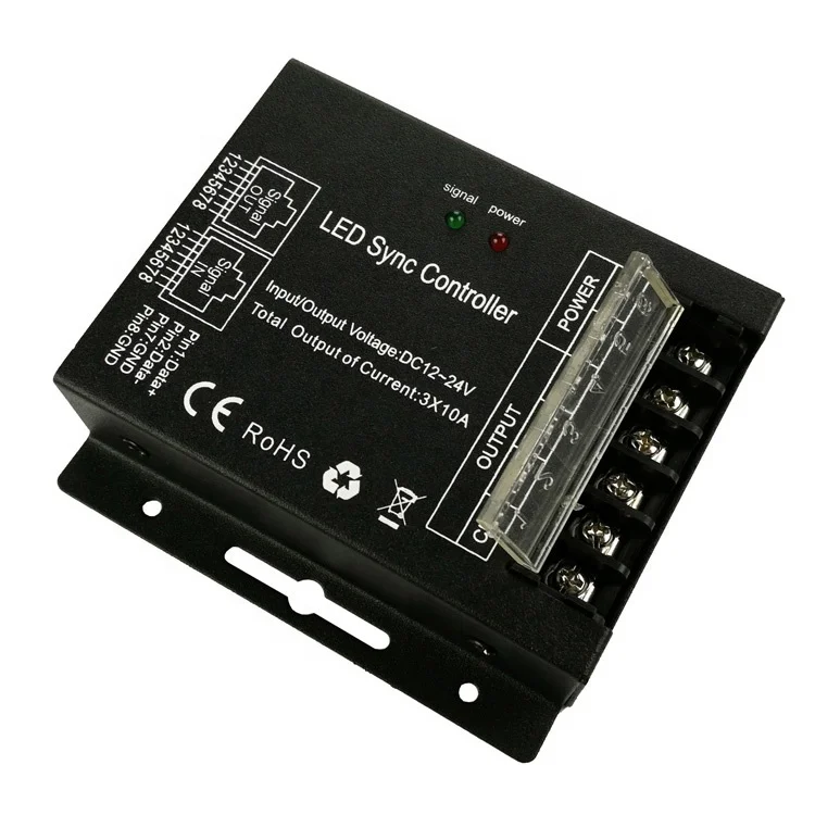 PWM RF Dimming DC12V DC24V Synchrouns Control 30A Dual White CCT LED Strip Dimmer