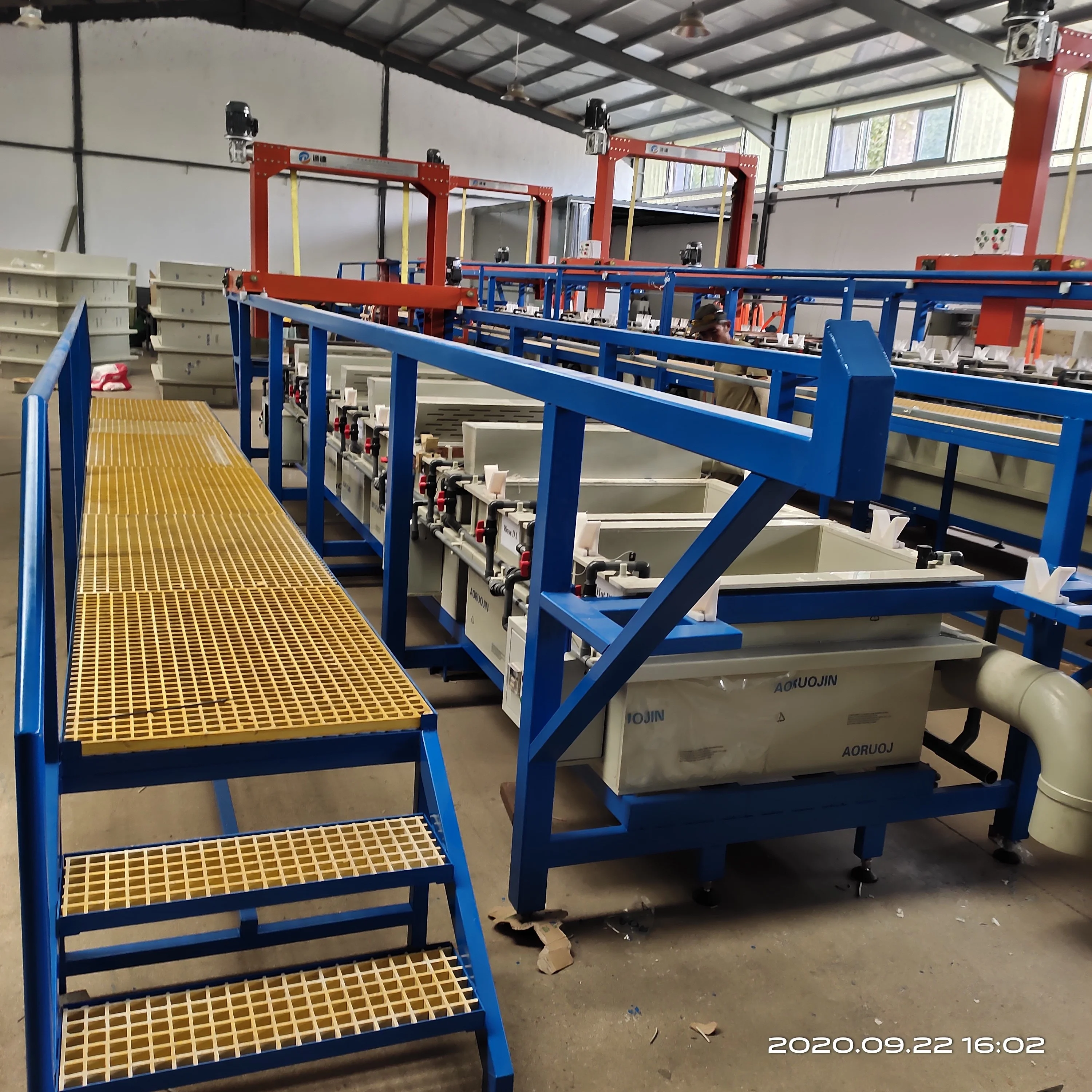 Оборудование для медного покрытия гальваническая машина Золотого туалета металлическая Гальваническая