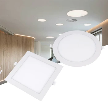 New Arrivals Recessed Mounted Downlights For Home Living Room Modern Slim Round Square Ceiling LED Light