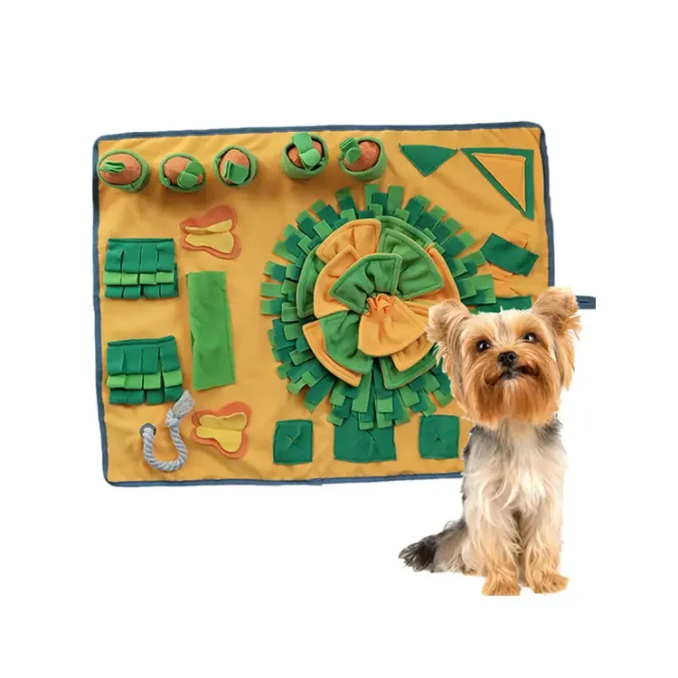 Stress Relieve Dog Snuffle Mat Pet Sniffing Training Blanket – Petliv