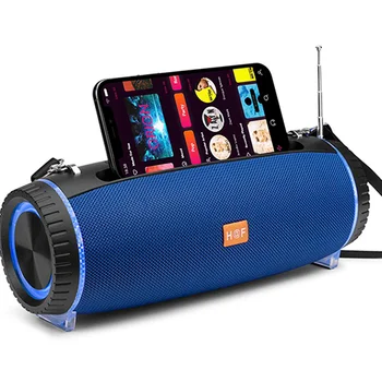 Outdoor Portable Active Professional hifi Bass Directional Wireless Speakers With Microphone Super music box bluetooth speaker