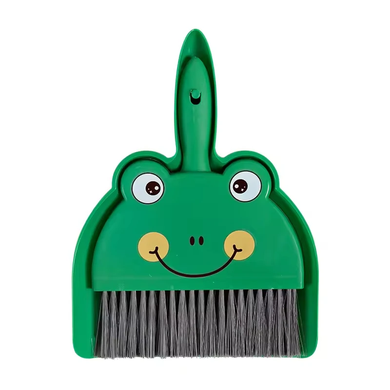 Y218 Office Tabletop Sweeper Desktop Dust Pan and Brush Small Broom and Dustpan Set Hand Whisk Broom Mini Dustpan and Brush Set