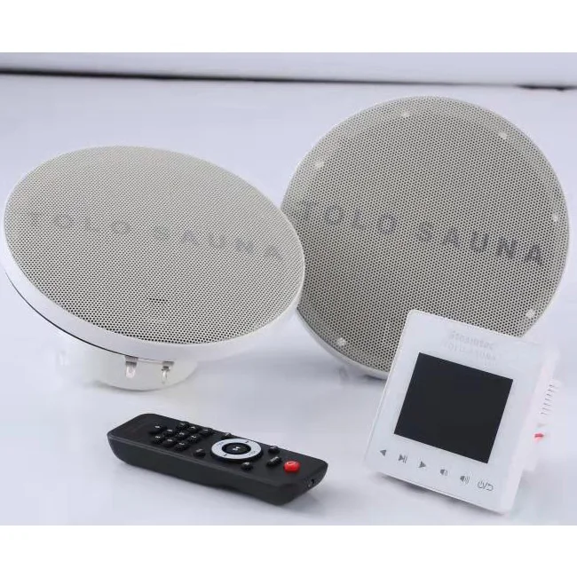 サウナ　スピーカー　2個セット 屋内サウナ | 1-2人用 | J-WSD-1904 | Bluetoothスピーカー搭載