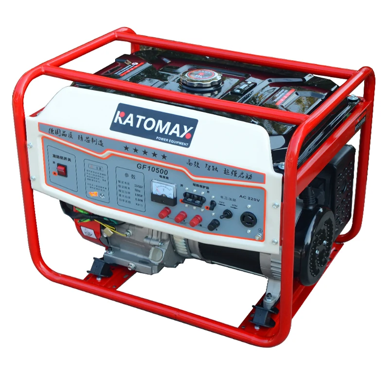 Katomax Generator Kerosene Auto Start 8kw 8kva 3 Phase Petrol Cheap Generator Wholesale Export