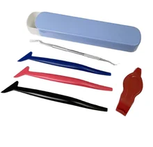 Mini Corner Edge Squeegee For Wrapping Car Vinyl Tools Car Wrap Stick Squeegee Set Window tint squeegee