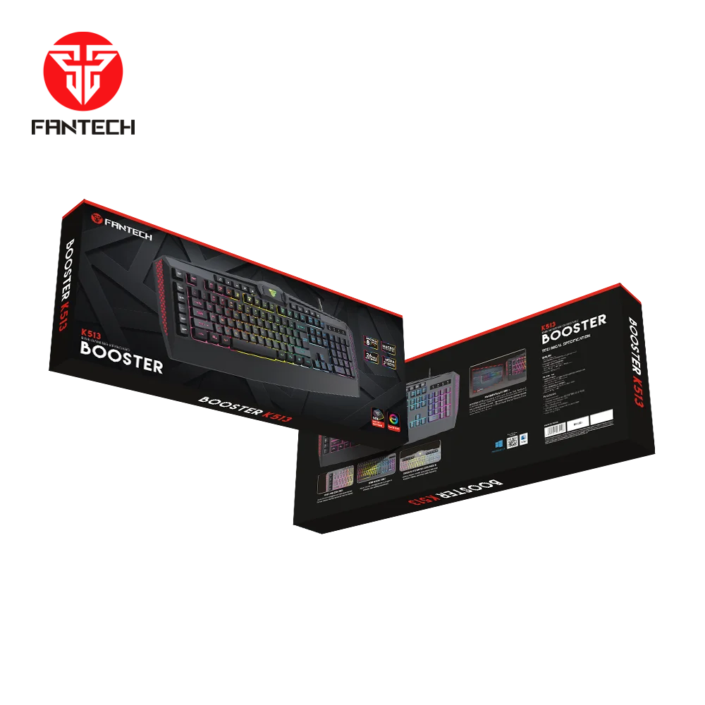 New Model Fantech K513 Macro Programmable PC RGB Gaming Keyboard