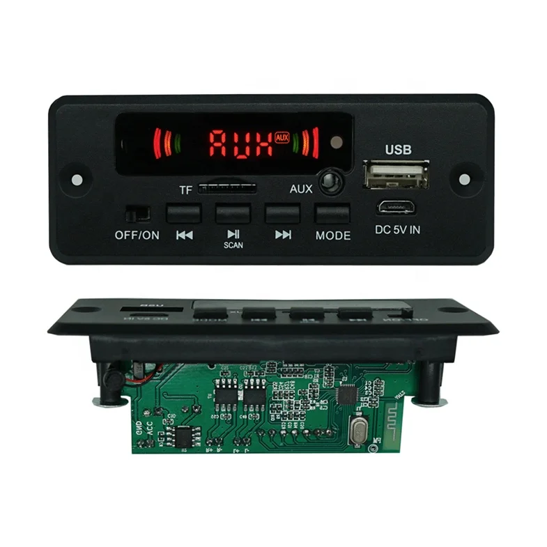 Reproductor Audio MP3 JQ-D029BT-A2.1 SD Radio FM Bluetooth 5-32V