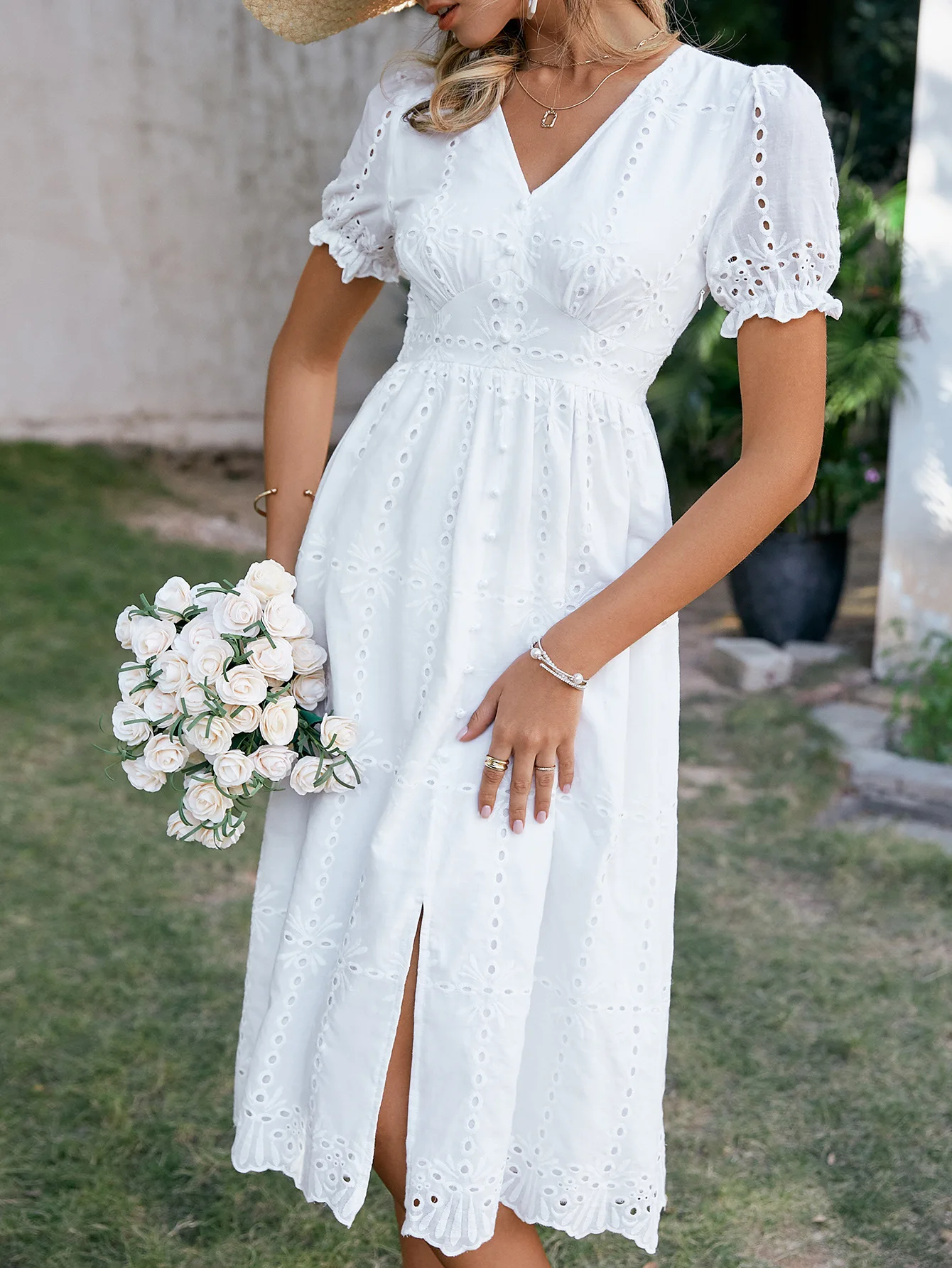 chinese dress ladies Elegant Boho Collared Linen Dress – Old Linen Mill