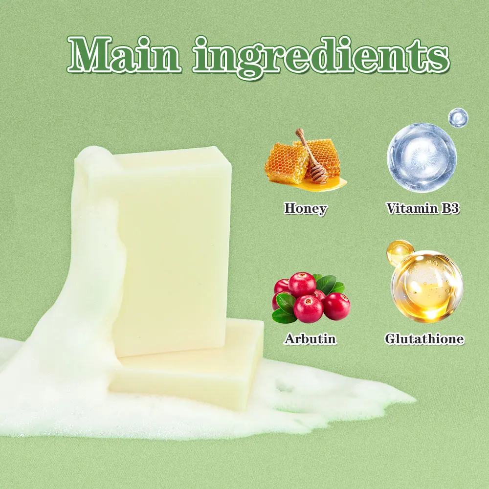 Wholesale Hot Selling Nature Niacinamide Soap Arbutin Body Bathing Whitening Skin Soap Private Label Niacimide Soap 100g Wholesale Hot Selling Nature Niacinamide Soap Arbutin Body Bathing Whitening Skin Soap Private Label Niacimide Soap 100g