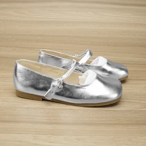 6.26 B .H Exports China Summer Anti-slip Mary Jane Flats Retro Niche PU Upper Round Toe Shoes with Skirt for Women