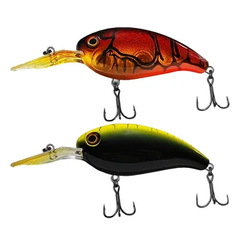 CHEERY Lure 95 cm 17 g Floating Topwater Crankbait Fat Fish Bass Simulation Live Bait Stainless Steel – Popper – view 5