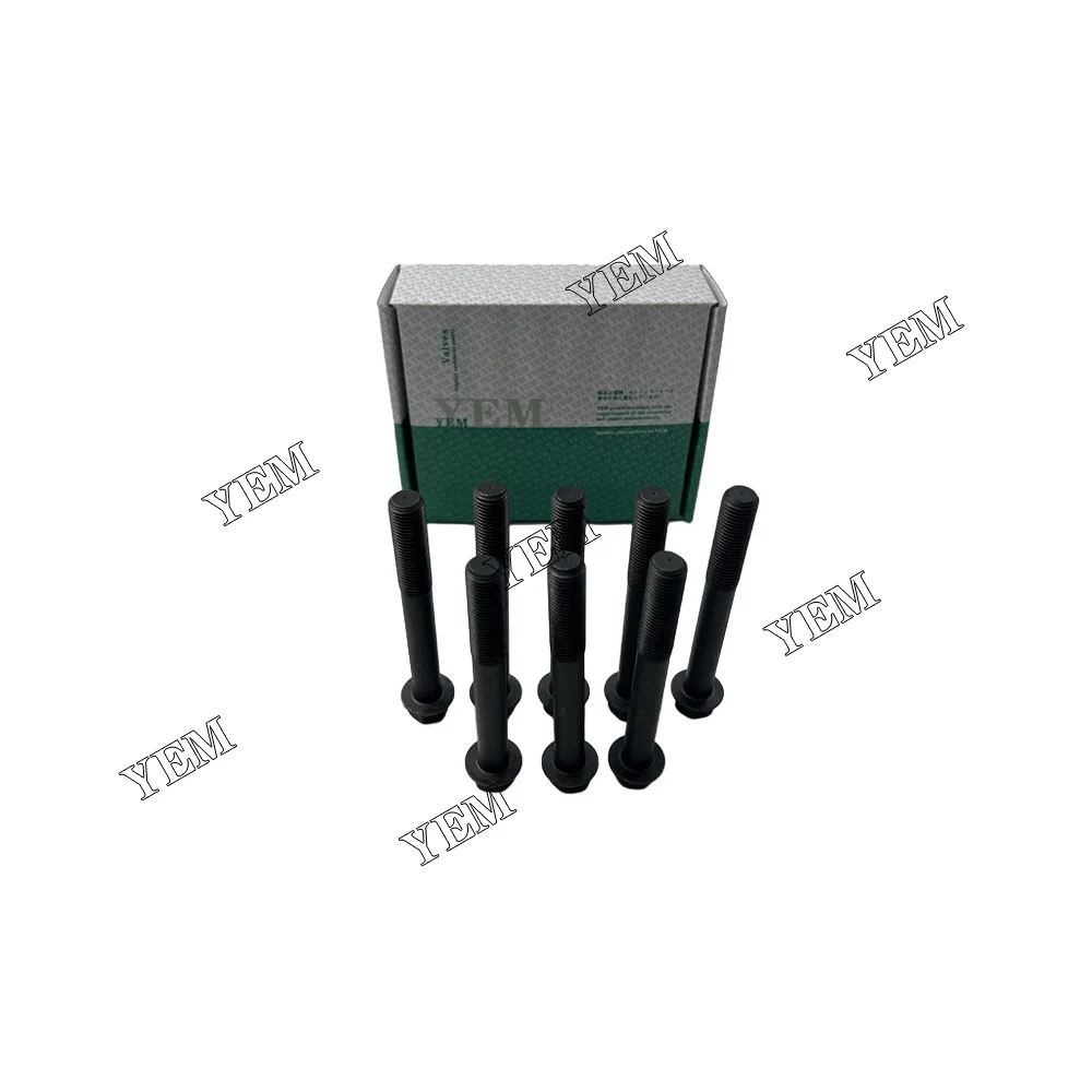 Engine Parts Cylinder Head Bolt Set 404C-22 Engine Rebuild Kit for Perkins Engine Spare Parts