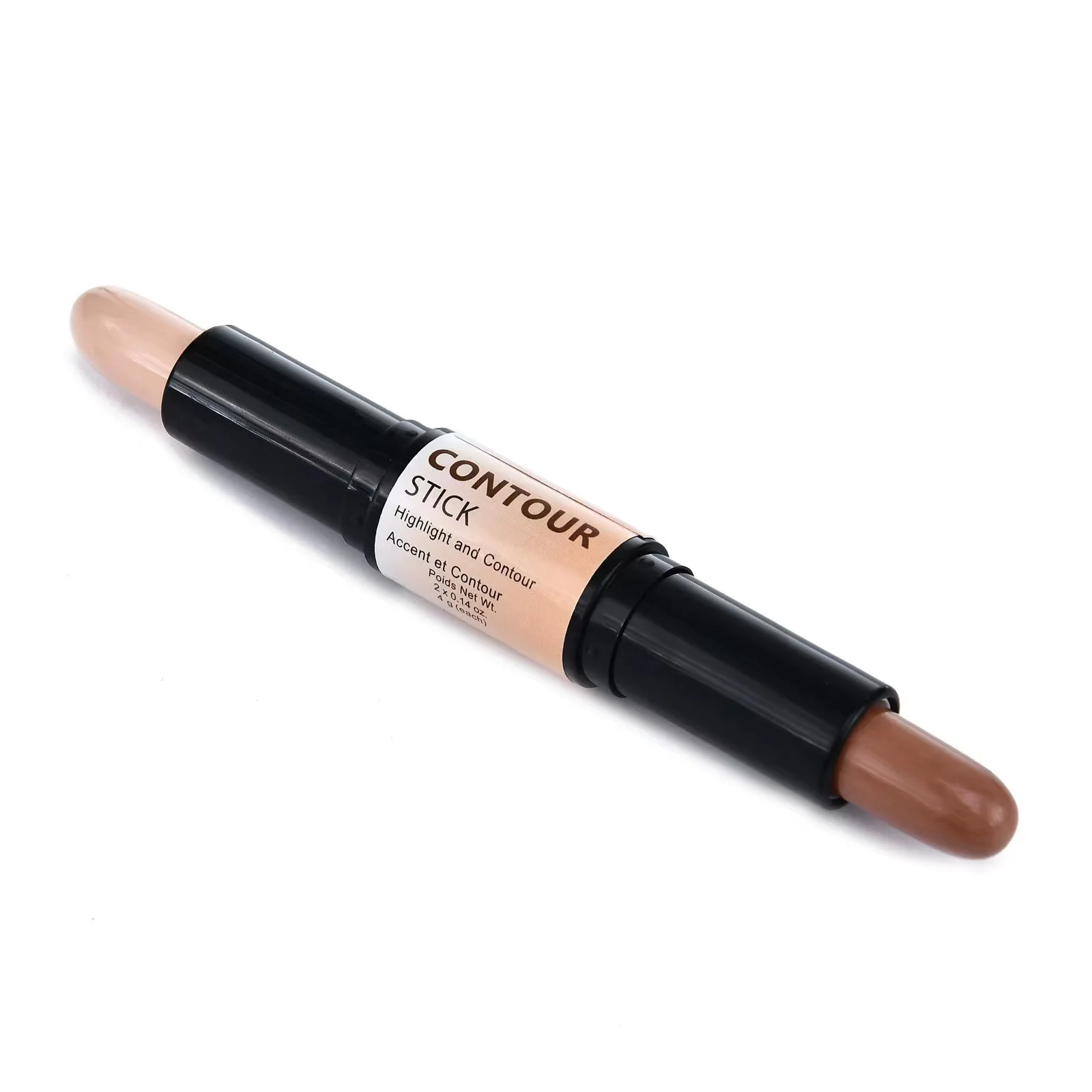 XRB01A Vegan Contour Stick Full Coverage Concealer Highlighter Double Head Bronzer and Highlighter Herbal Ingredient Makeup