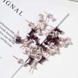 1 Inch Standard Steel Thumb Tacks Metal Point Wall Map Tacks Board Push Pins