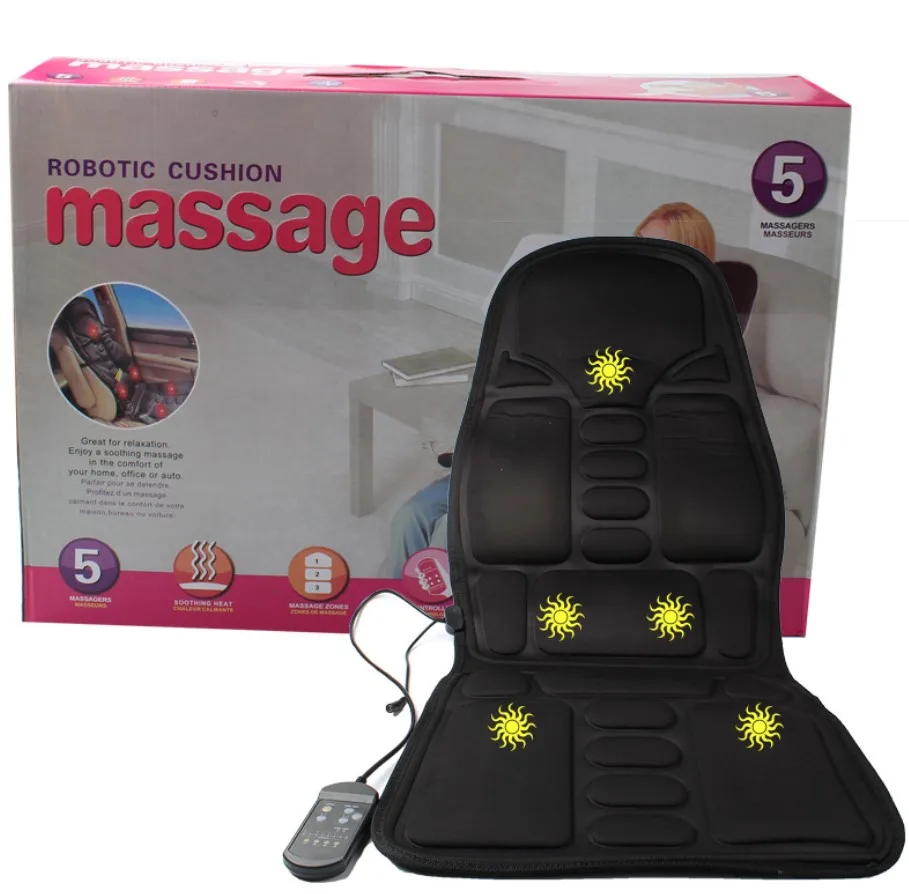 Portable Massage Chair Kneading Back Neck Massager Home Office Seat Shiatsu  Massage Cushion with Heat - China Massage Cushion, Shiatsu Massage Cushion