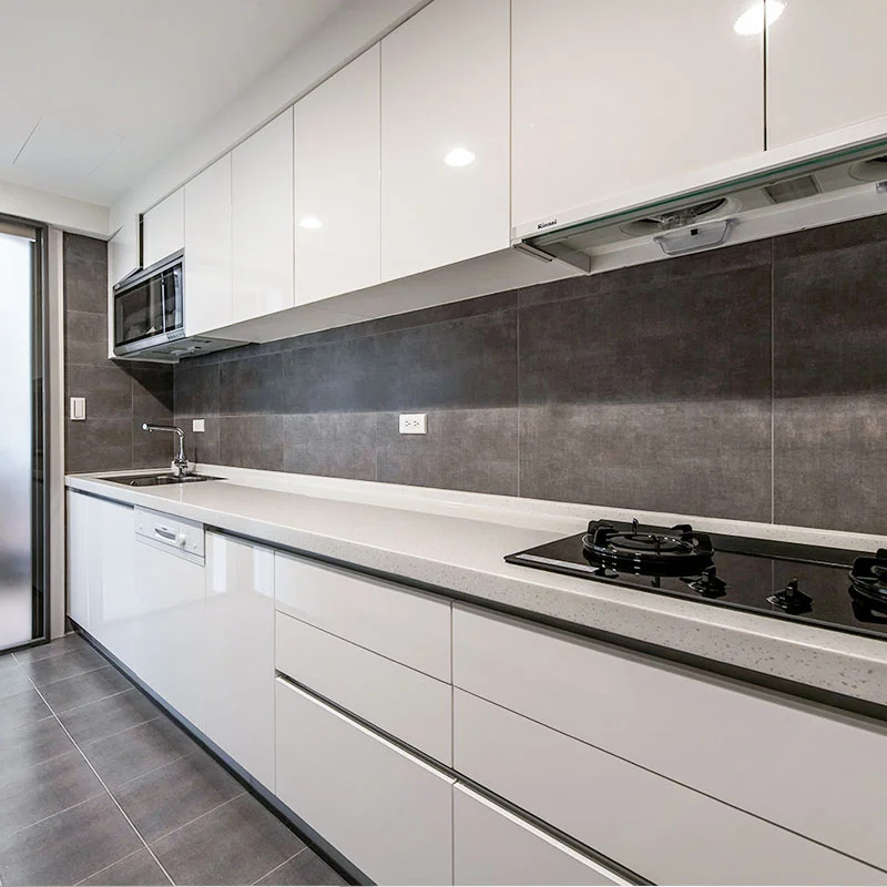 Modern Kitchen Cabinets - High Gloss Modular Furniture Designs Set with ...