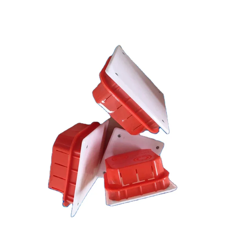 High Quality Ingelec 4 Screw Junction Box Red IP55 Electrical White Red