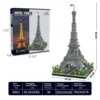 La Torre Eiffel en el centro de París