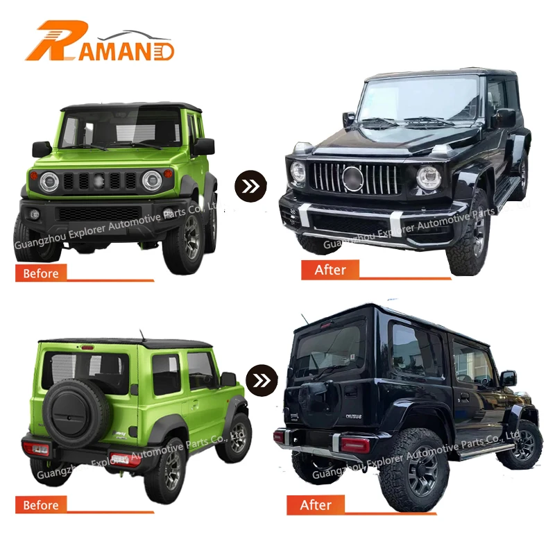 Ramand Body Kits For Jimny Upgrade To G63 Full Set For Suzuki Jimny Jb74 Brabus Body Kit Buy