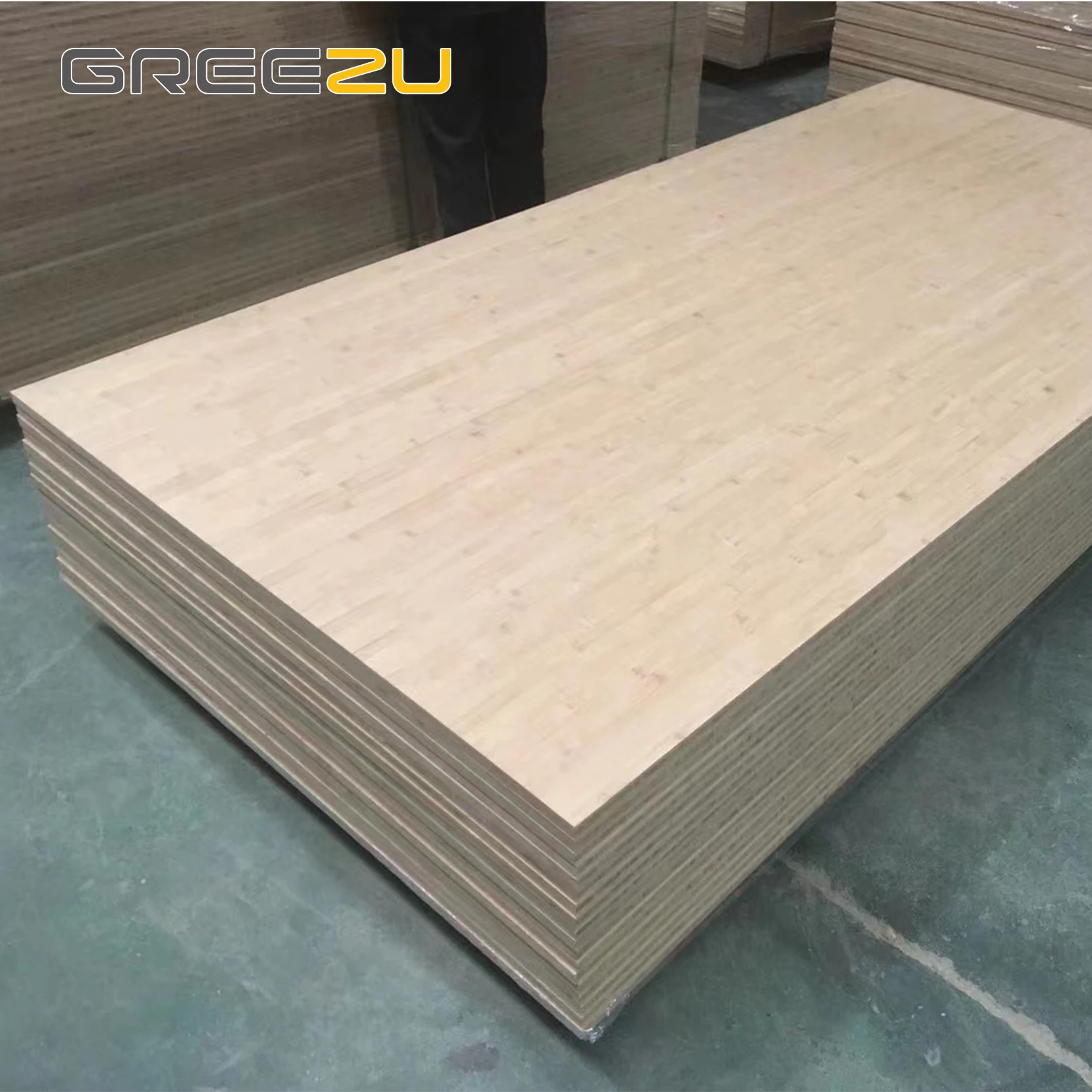 Custom Bamboo Plywood 4x8ft 3mm 4mm 6mm 8mm 9mm 12mm 15mm Bamboo Slabs 18mm 25mm 30mm Bamboo Plywood Laminated Particle Board