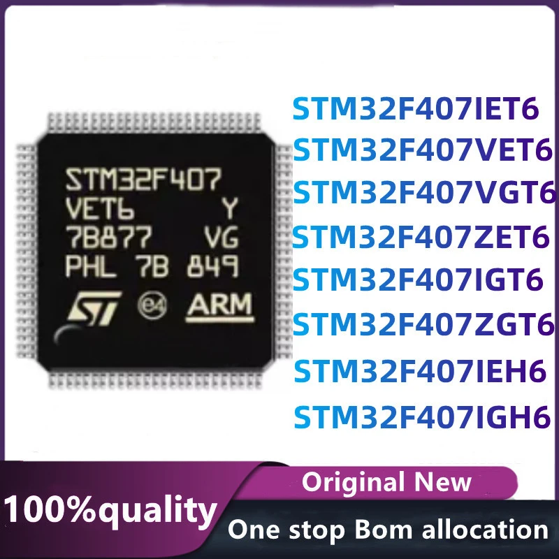 Original Chip Ic Stm32f407vgt6 Stm32f407 Stm32 Mcu 32bit 1mb Flash ...