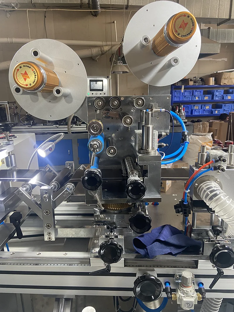 RM-WCM120 Automatic Machine for PVC Poly-Laminate Capsules for Water Oil Juice Packaging in Plastic PET with PLC Components