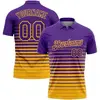 Striped Purple and Yellow