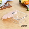 pink 800ml square