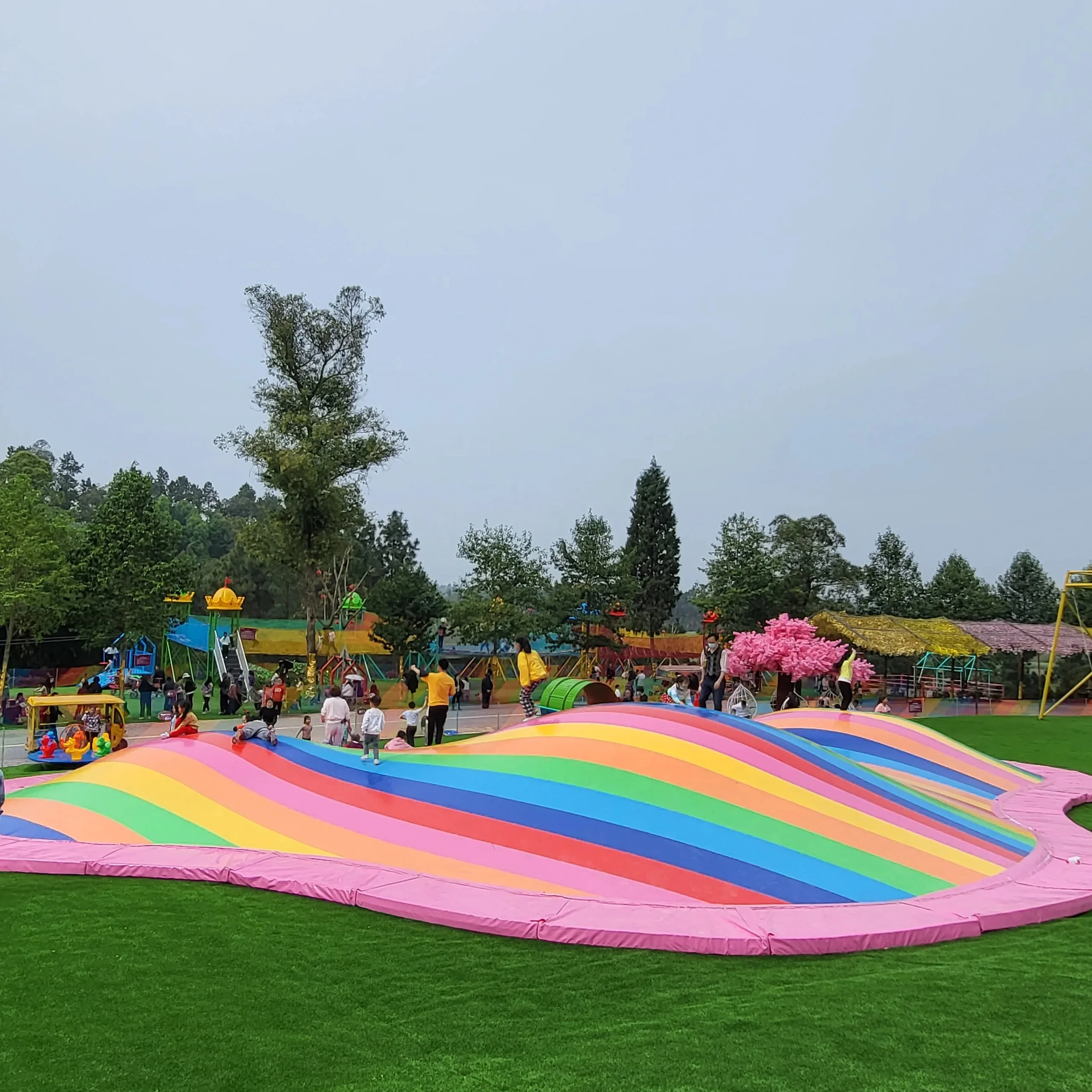 New Design Inflatable Jumping Pillow for Sale
