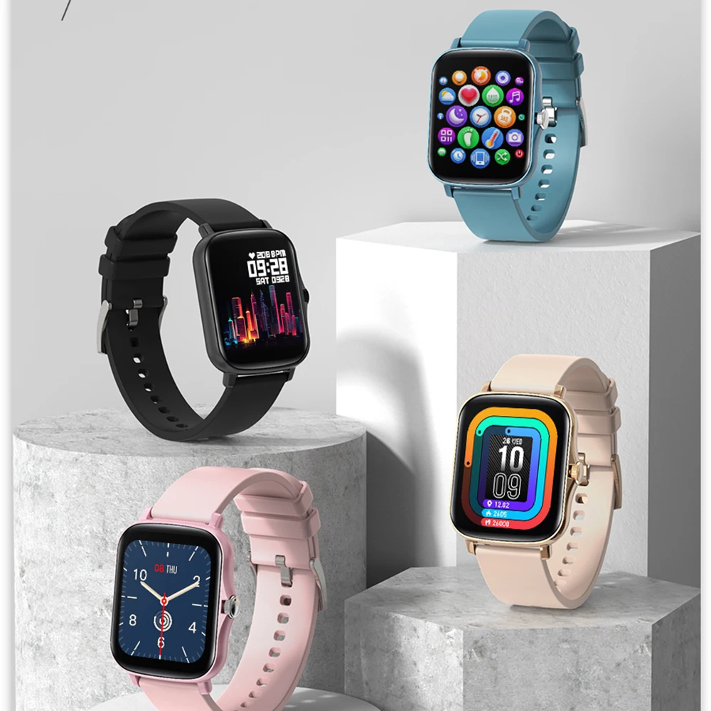 Новинка 2021, хит продаж, водонепроницаемые умные часы Y20, цветной экран, фитнес-браслет, наручные часы, трекер сна, смарт-браслет