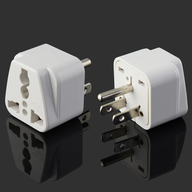 Travel to US Plug Power Adapter Converter USA America United States Travel Charger Electrical Power UK AU EU to US Plug Adapter