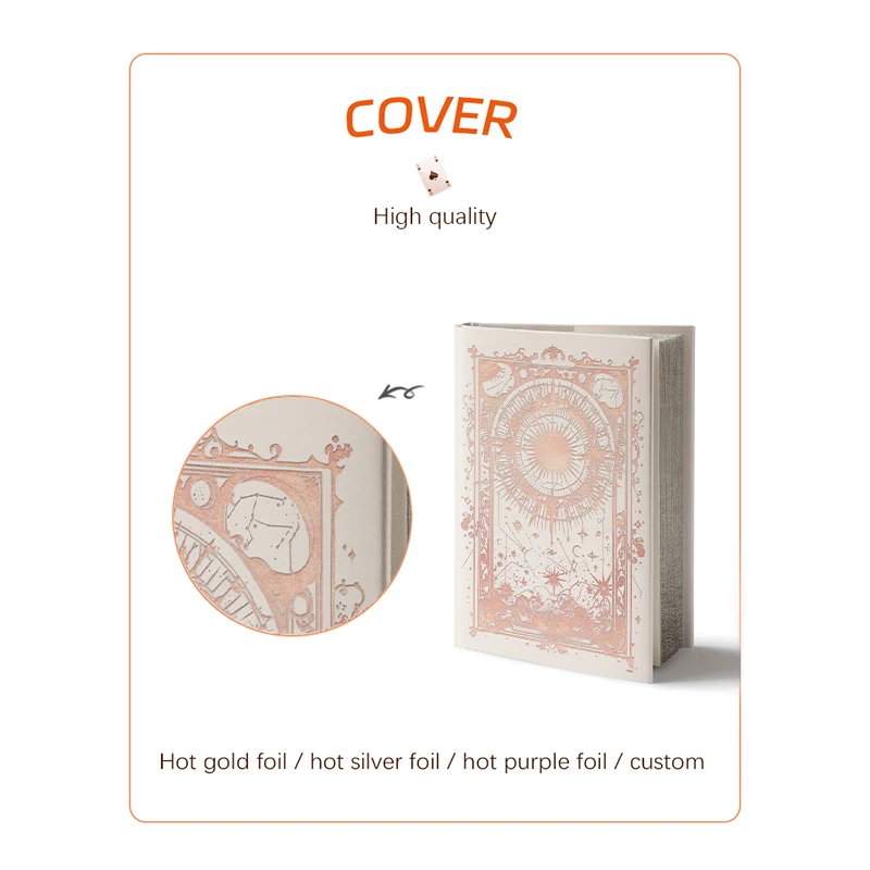 High Quality Custom Hardcover Book Printing Service Colorful Sprayed Edges Perfect Binding Made Cardboard Features Custom Logo supplier